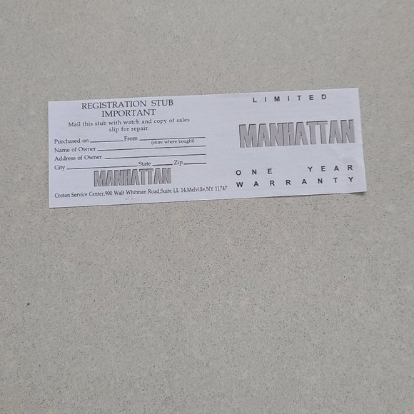 NWT Red Manhattan Watch - Picture 7 of 11